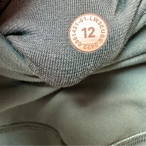 Lululemon Align High Rise Mini Flare Pants Stretchy Workout Yoga Teal Green 12 - Picture 4 of 9